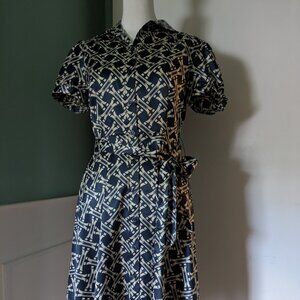 Vintage 2000's swing style JG Hook shirt dress 4P
